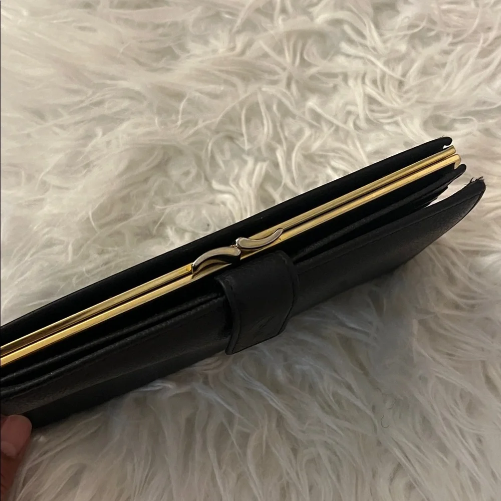 Longchamp Black Textured Leather Accessory - Picture 9 of 9